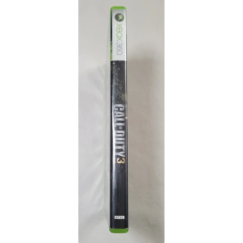 Call of Duty 3 (Microsoft Xbox 360, 2006) CIB Xbox complete video game w/ manual